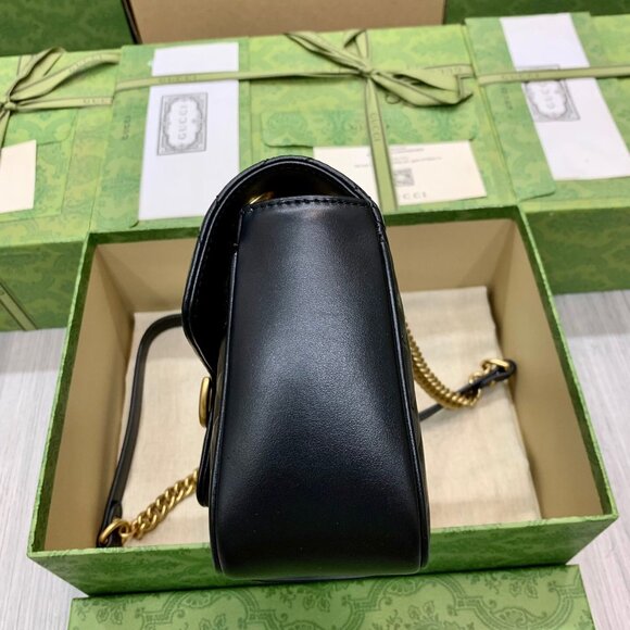 Gucci GG Marmont Black Shoulder Bag